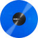 SCV-PS-BLU-SG Standard Colors 12"" Single Blue vinyle de contrôle bleu