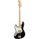 MEXICAN PLAYER JAZZ BASS LHED MN, BLACK