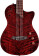 Cordoba Fusion Stage Guitar Garnet Gloss guitare classique lectro-acoustique avec housse
