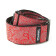 Dunlop Sangle guitare Jacquard Paisley Red