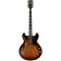 SA2200 BS Brown Sunburst guitare hollow body