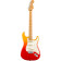 Player Plus Stratocaster MN Tequila Sunrise guitare électrique avec housse deluxe