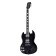 Gibson SG Modern Lefthand Trans Black Fade - Guitare lectrique Gaucher