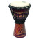 Djembe 8'' Rouge Sculpté