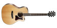 Guitares lectro acoustiques CORT GRAND REGAL GA5F-BW NATURAL SATIN Folk lectro