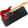 American Ultra II Stratocaster SSS MN Sinister Red + Etui