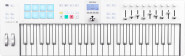 Keylab essential 49 mk3 alpine white