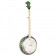 OBJE400 TGR - Banjo 5 cordes vert