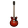 G2655 Streamliner Center Block Jr Double-Cut V-Stoptail Claret Burst - Guitare Semi Acoustique