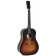 JM-SG45 Sunburst guitare électro-acoustique folk avec housse