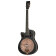 RRG40CE-DBK-L Distressed Satin Black Finish Lefthand - Dobro