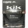 KIKKG3.0RRSW câble instrument jack 6,35 mm TS coudé noir 3 m