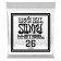 Ernie Ball 10526 - Corde lectrique au dtail Slinky M-Steel - Fil rond 026