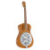 Dobro Hound Dog manche rond Vintage Brown - Dobro