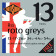 Rotosound Roto Greys Jeu de cordes pour guitare lectrique Nickel Tirant heavy (13 17 26 34 44 54) (Import Royaume Uni)