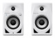 Pioneer DJ DM-40D-BT-W Enceintes de monitoring de bureau 4 pouces avec fonctionnalit Bluetooth (Blanc)