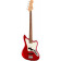 MEXICAN PLAYER JAGUAR BASS PF CANDY APPLE RED