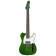 SCT-607 Baritone Green Sparkle Stephen Carpenter Signature guitare électrique 7 cordes avec étui