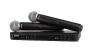Systme de microphone sans fil UHF Shure BLX288/B58 - Idal pour glise, karaok, voix - Batterie 14h, porte 100m | (2) micros BETA 58A, rcepteur double canal | Bande K14