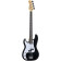 Eko GUITARS VPB-100 LH BLACK LEFT HANDED, Basse lectrique Left Handed, Corps tilleul et poigne rable Noir