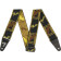 WeighLess Monogram Strap Black/Yellow/Brown - Sangle pour Guitares