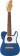 Fender Fullerton Tele Uke, Touche en noyer, Pickguard blanc, Lake Placid Blue