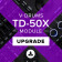 TD-50X Upgrade pour TD-50 (téléchargement)