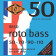 Rotosound Roto Bass Jeu de cordes pour basse Nickel Filet rond Tirant heavy (50 70 90 110)