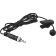 Sennheiser ME 4  Microphone (Interview, 50  18000 Hz, Cardioid, Fil, Mini Jack, 1,6 m) Noir