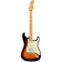 Player Plus Stratocaster HSS MN 3-Color Sunburst guitare électrique avec housse deluxe