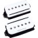 SHPR-1S-W - Kit micros guitare électrique P-Rails, blanc