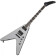 Dave Mustaine Flying V Exp Silver Metallic
