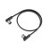 Flat MIDI Cable 600mm (Black) - Câble MIDI