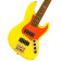 Fender MonoNeon Jazz Bass V MN Neon Yellow - Basse lectrique 5 cordes