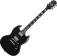 Inspired by gibson modern prophecy sg - aged jet black metallic