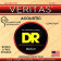 DR String VTA-13 Veritas Jeu de cordes pour guitare acoustique