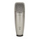 Samson C01U Pro - USB Studio Condenser Microphone with a Headphone Output for Zero-Latency Monitoring - Silver