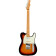 Player Plus Nashville Telecaster MN 3-Color Sunburst guitare électrique avec housse deluxe