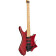 Boden Standard NX 6 Tremolo Red guitare électrique sans tête avec housse standard