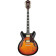 Artstar AS113 Brown Sunburst guitare hollow body avec étui