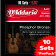 Daddario EJ17-10P 10 jeux de cordes pour guitare folk