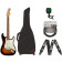 Player Stratocaster Sunburst PF + housse et accessoires