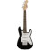 Mini Strat Black V2 guitare de voyage/d'enfant