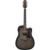 AAD50CE Advanced Acoustic Transparent Charcoal Burst High Gloss guitare électro-acoustique folk