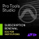 Pro Tools Studio Renouvellement Licence Education 1 an