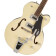 Gretsch G5420T Electromatic Classic Hollow Body Singlecut Bigsby Vint. White/London Grey - Guitare Semi Acoustique