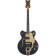 G6636T Players Edition Falcon Center Block Double-Cut Black guitare semi-hollow body avec étui