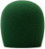 Shure A58Ws - Blk Pare - Brise en Mousse pour Tous les Microphones Ball Vert