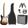 Player Stratocaster Sunburst PF + ampli et accessoires