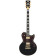 Deluxe Atlantic Baritone Solid Black guitare électrique baryton